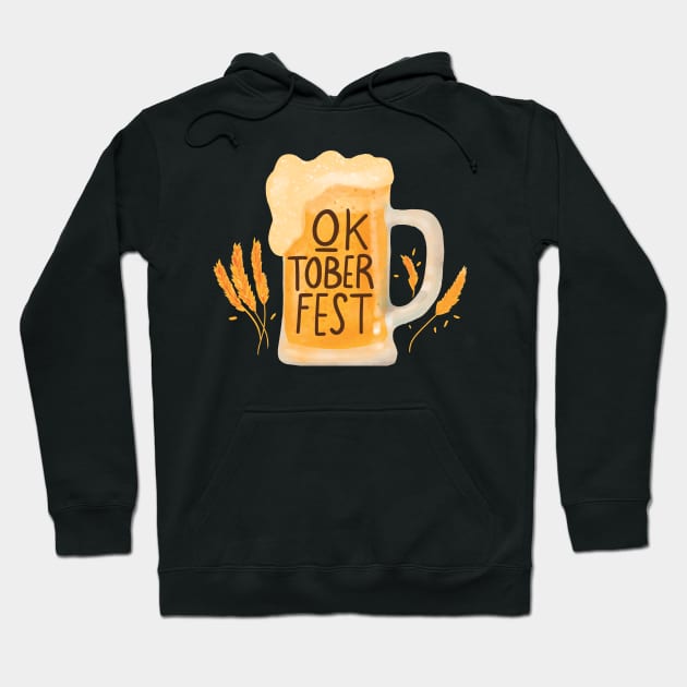 OKtoberfest beer Hoodie by cocorf